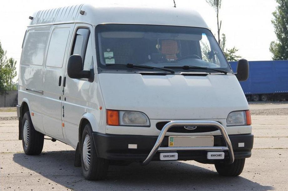 Ford Transit 1991–2000 Přední ochranný rám WT006 (nerez) Image