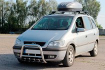Opel Zafira A 1998–2005 Nerezový přední ochranný rám QT006 fotografie 2