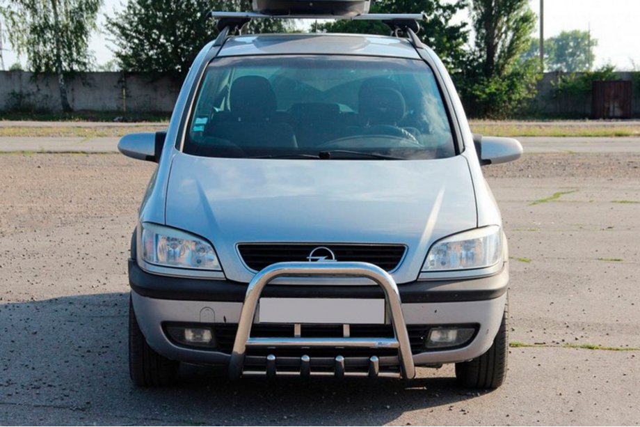 Opel Zafira A 1998–2005 Nerezový přední ochranný rám QT006 Image