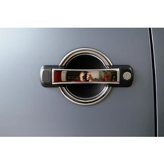 Chromové kryty klik dveří (4 ks, nerez) Fiat Doblo I 2005–2010 fotografie 1