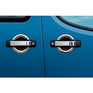 Chromové kryty klik dveří (4 ks, nerez) Fiat Doblo I 2005–2010 fotografie 2