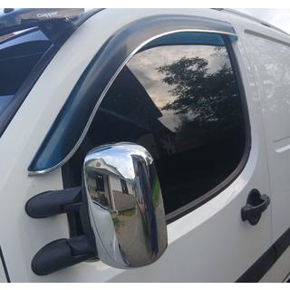 Kryty zpětných zrcátek (2 ks, plast) Fiat Doblo I 2005–2010 fotografie 3