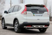 Honda CRV 2012–2016 Zadní oblouk AK002 – dvojitý (nerez) fotografie 3