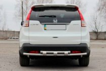 Honda CRV 2012–2016 Zadní oblouk AK002 – dvojitý (nerez) fotografie 2
