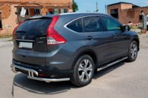 Honda CRV 2012–2016 Zadní ochranný rám AK003-21 (nerez) fotografie 6
