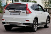 Honda CRV 2012–2016 Zadní ochranný rám AK003-21 (nerez) fotografie 3