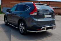 Honda CRV 2012–2016 Zadní ochranný rám AK003-21 (nerez) fotografie 4