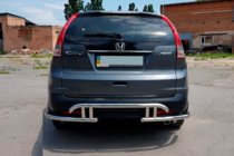 Honda CRV 2012–2016 Zadní ochranný rám AK003-21 (nerez) fotografie 5