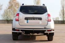 Renault Duster 2008–2017 Zadní ochranný oblouk AK005-Special (nerez) fotografie 2