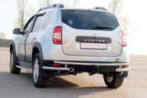 Renault Duster 2008–2017 Zadní ochranný oblouk AK005-Special (nerez) fotografie 1
