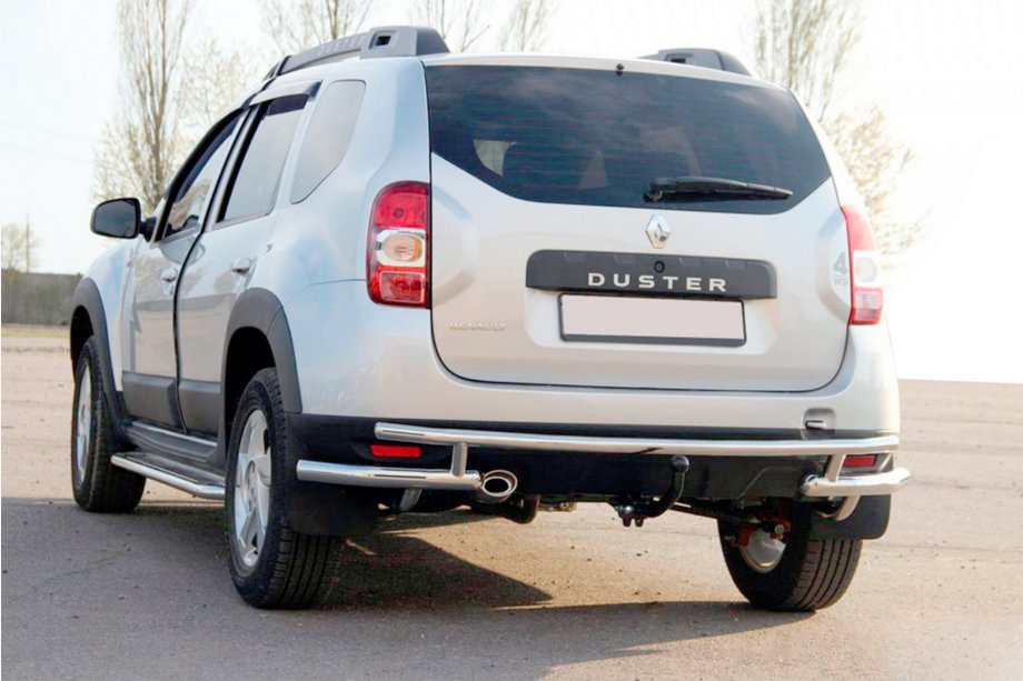 Renault Duster 2008–2017 Zadní ochranný oblouk AK005-Special (nerez) Image