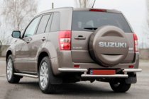 Suzuki Grand Vitara 2005–2017 Zadní ochranný rám AK003-2 (nerez) fotografie 1