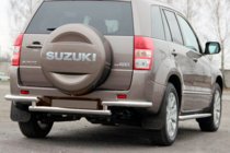 Suzuki Grand Vitara 2005–2017 Zadní ochranný rám AK003-2 (nerez) fotografie 3