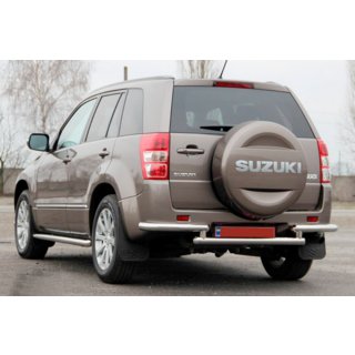 Zadní ochranný rám AK003-2 (nerez) Suzuki Grand Vitara 2005–2017 fotografie 1