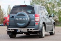 Suzuki Grand Vitara 2005–2017 Zadní ochranný oblouk AK005-3 (nerez) fotografie 3