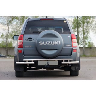 Zadní ochranný oblouk AK005-3 (nerez) Suzuki Grand Vitara 2005–2017 fotografie 2