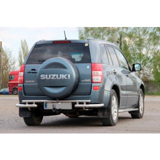 Zadní ochranný oblouk AK005-3 (nerez) Suzuki Grand Vitara 2005–2017 fotografie 3