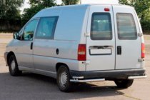 Citroen Jumpy 1996–2007 Zadní dvojité rohy AK003-dvojitý (nerez) fotografie 4