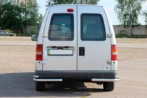 Citroen Jumpy 1996–2007 Zadní dvojité rohy AK003-dvojitý (nerez) fotografie 3
