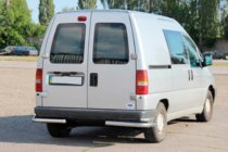 Citroen Jumpy 1996–2007 Zadní dvojité rohy AK003-dvojitý (nerez) fotografie 2