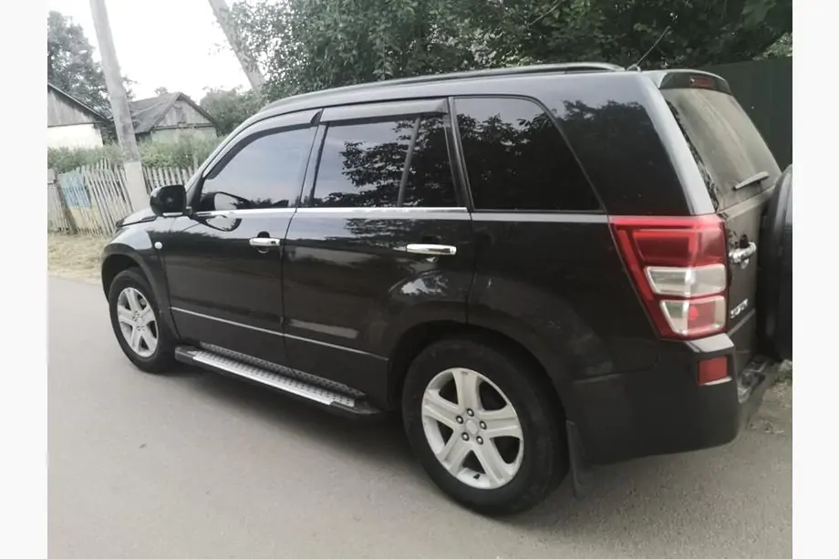 Suzuki Grand Vitara 2005–2017 Okenní lišty (4 ks, nerez) Image