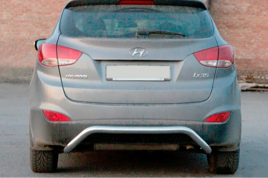 Hyundai IX-35 2010–2015 Zadní ochranný rám AK007 (nerez) Image