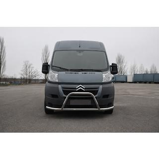 Přední ochranný rám ST019 (nerez) Fiat Ducato 2006–2025 fotografie 1