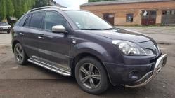 Renault Koleos 2008–2016 Boční nášlapy Premium (2 ks, nerez) 60 mm fotografie 1