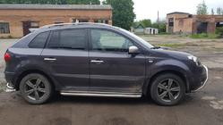 Renault Koleos 2008–2016 Boční nášlapy Premium (2 ks, nerez) 60 mm fotografie 2