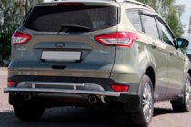 Ford Kuga/Escape 2013–2019 Zadní ochranný rám AK002-2 (nerez) fotografie 1