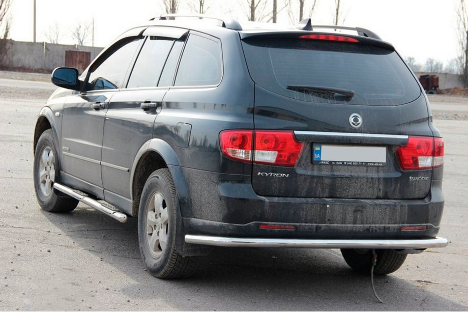 SsangYong Kyron 2005–2014 Zadní ochranný oblouk AK005 (nerez) Image