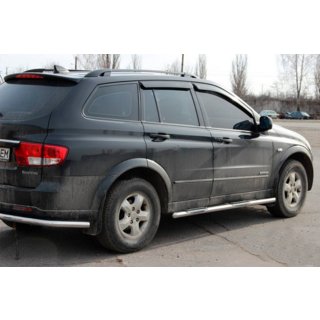 Boční trubky BB002 (2 ks, nerez) SsangYong Kyron 2005–2014 fotografie 2