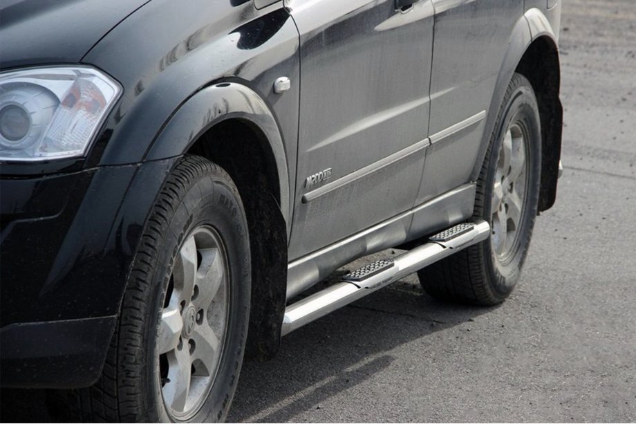 SsangYong Kyron 2005–2014 Boční trubky BB002 (2 ks, nerez) Image