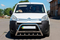 Citroen Berlingo 2008–2018 Přední ochranný rám WT004 (nerez) fotografie 4