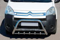 Citroen Berlingo 2008–2018 Přední ochranný rám WT004 (nerez) fotografie 1