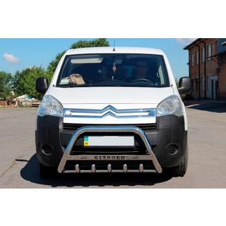 Přední ochranný rám WT004 (nerez) Citroen Berlingo 2008–2018 fotografie 4