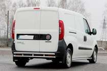 Opel Combo 2012–2018 Zadní ochranný rám AK002/1 – dvojitý (nerez) fotografie 3