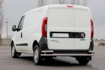 Opel Combo 2012–2018 Zadní nerezový rám AK005/2 – dvojitý fotografie 3