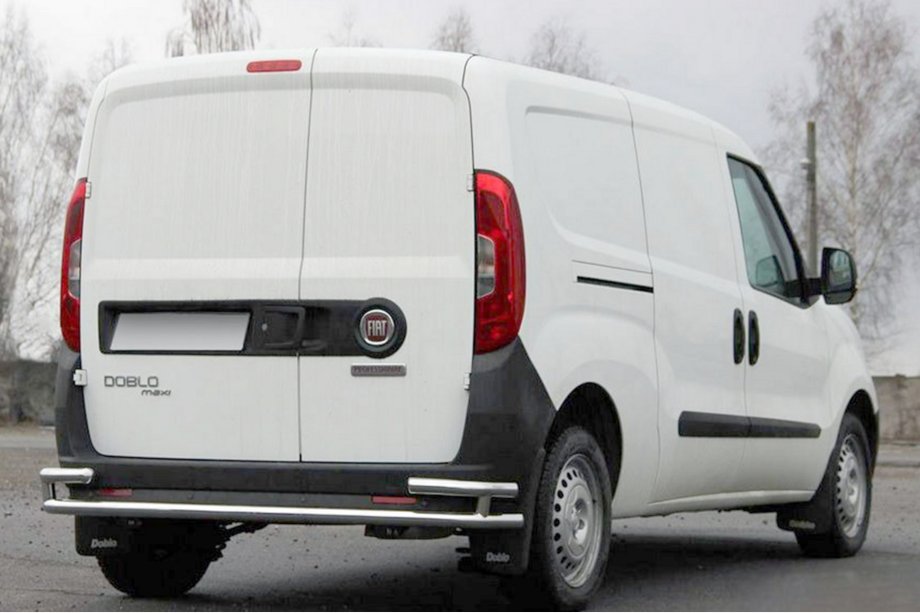 Opel Combo 2012–2018 Zadní nerezový rám AK005/2 – dvojitý Image