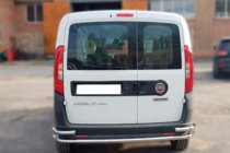 Fiat Doblo II 2010–2022 Zadní nerezový rám AK005/2 – dvojitý fotografie 2