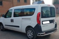 Fiat Doblo II 2010–2022 Zadní nerezový rám AK005/2 – dvojitý fotografie 3