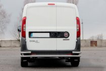 Fiat Doblo II 2010–2022 Zadní nerezový rám AK005/2 – dvojitý fotografie 4