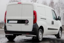 Opel Combo 2012–2018 Zadní rohové ochranné oblouky AK003 (nerez) fotografie 2