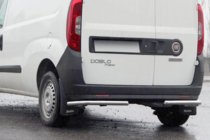 Opel Combo 2012–2018 Zadní rohové ochranné oblouky AK003 (nerez) fotografie 1