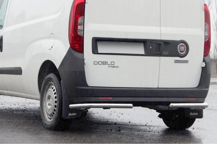 Opel Combo 2012–2018 Zadní rohové ochranné oblouky AK003 (nerez) Image