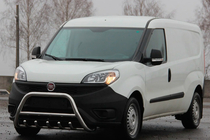 Fiat Doblo II 2010–2022 Přední ochranný rám (bull bar) WT003 (nerez) fotografie 3