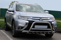 Mitsubishi Outlander 2012–2021 Přední ochranný rám (bull bar) WT003 (nerez) fotografie 1