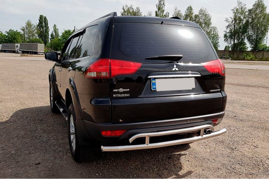 Mitsubishi Pajero Sport 2008–2015 Zadní ochranné oblouky AK002-2 (2 ks, nerez) Image