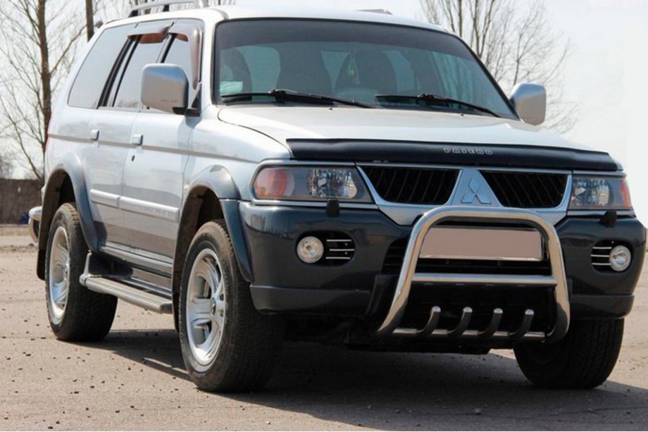 Mitsubishi Pajero Sport 1996–2007 Nerezový přední ochranný rám QT006 Image