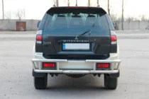 Mitsubishi Pajero Sport 1996–2007 Zadní ochranný rám AK-Special (nerez) fotografie 2